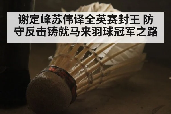 谢定峰苏伟译全英赛封王 防守反击铸就马来羽球冠军之路